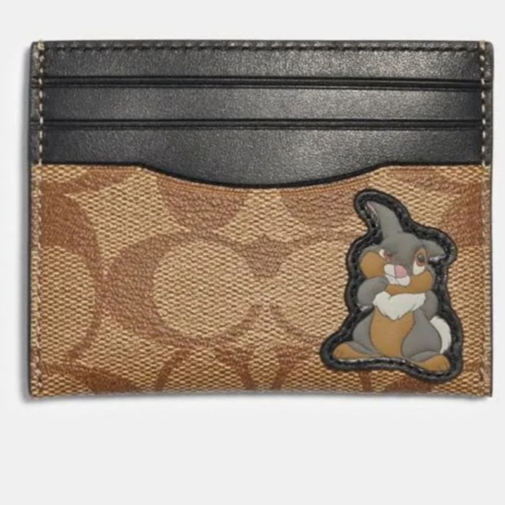 NWT Coach Card Case with Thumper - Picture 1 of 4